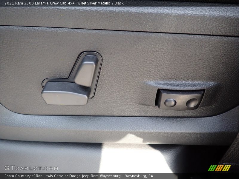 Billet Silver Metallic / Black 2021 Ram 3500 Laramie Crew Cab 4x4