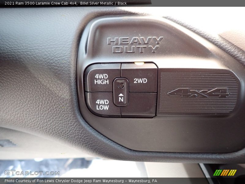 Billet Silver Metallic / Black 2021 Ram 3500 Laramie Crew Cab 4x4