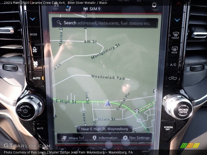 Billet Silver Metallic / Black 2021 Ram 3500 Laramie Crew Cab 4x4