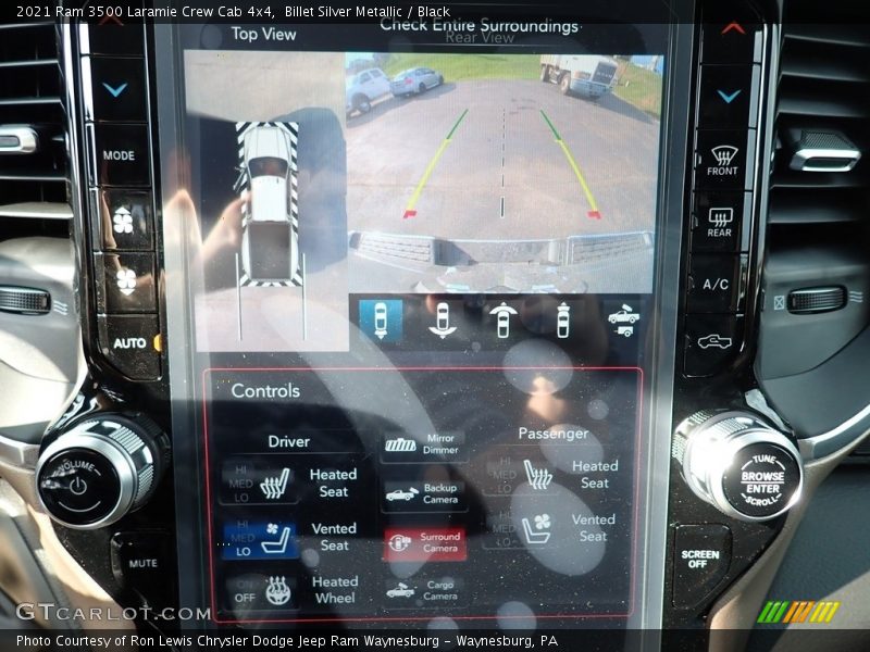 Billet Silver Metallic / Black 2021 Ram 3500 Laramie Crew Cab 4x4