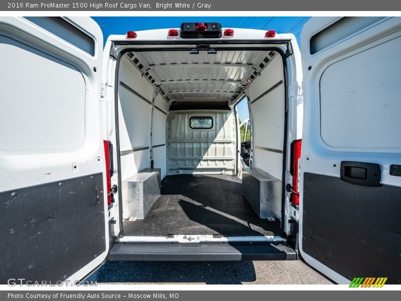  2016 ProMaster 1500 High Roof Cargo Van Trunk