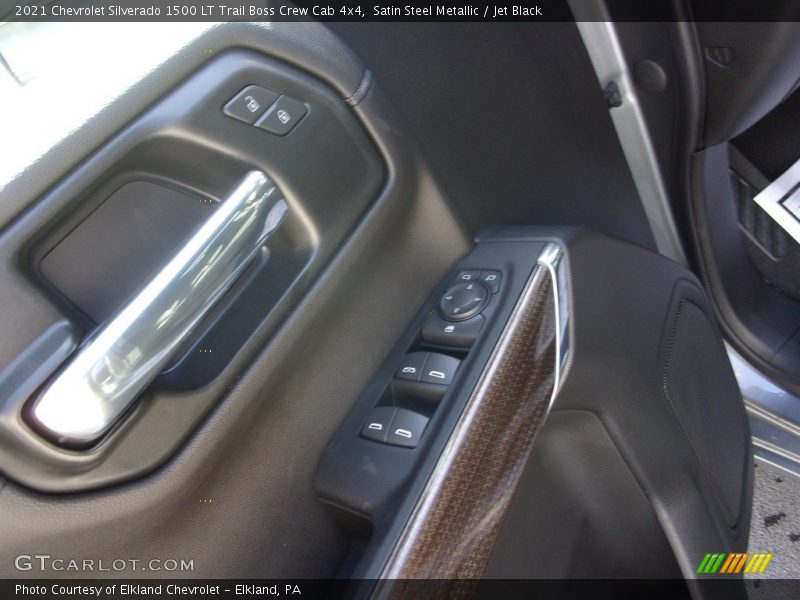 Satin Steel Metallic / Jet Black 2021 Chevrolet Silverado 1500 LT Trail Boss Crew Cab 4x4
