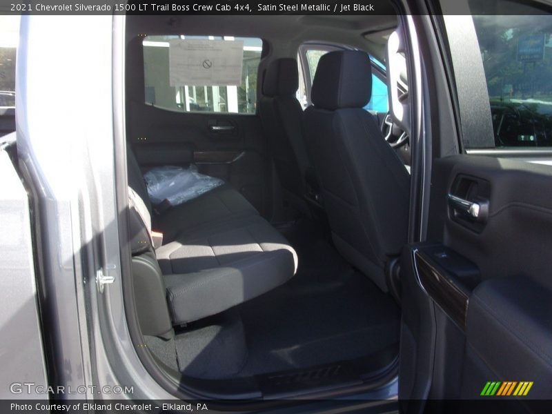 Satin Steel Metallic / Jet Black 2021 Chevrolet Silverado 1500 LT Trail Boss Crew Cab 4x4
