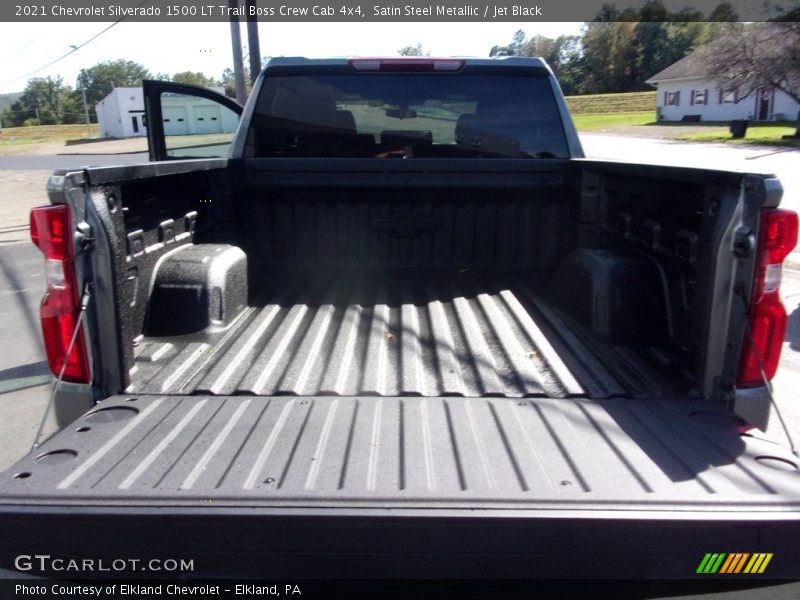 Satin Steel Metallic / Jet Black 2021 Chevrolet Silverado 1500 LT Trail Boss Crew Cab 4x4