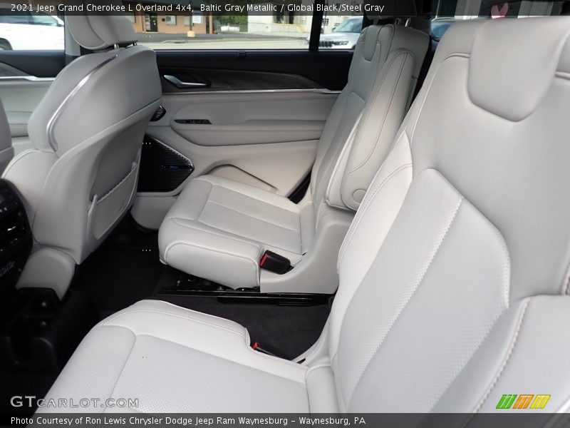 Baltic Gray Metallic / Global Black/Steel Gray 2021 Jeep Grand Cherokee L Overland 4x4