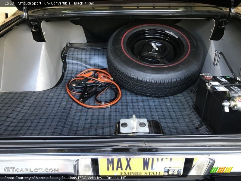  1963 Sport Fury Convertible Trunk