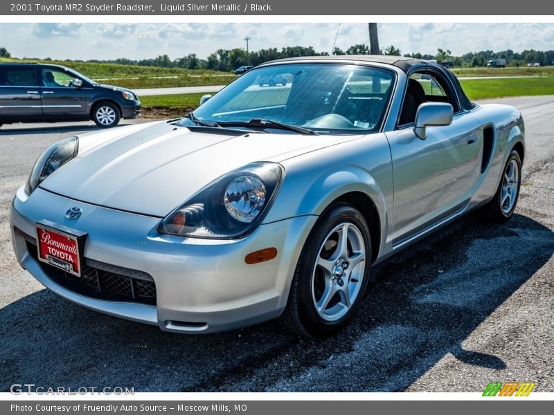 Front 3/4 View of 2001 MR2 Spyder Roadster