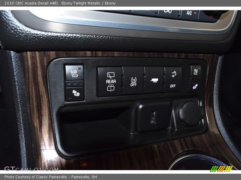 Ebony Twilight Metallic / Ebony 2016 GMC Acadia Denali AWD