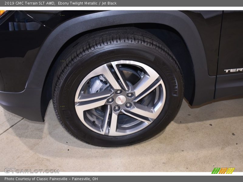 Ebony Twilight Metallic / Jet Black 2019 GMC Terrain SLT AWD