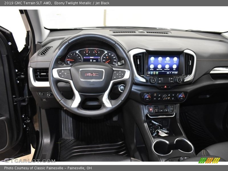 Ebony Twilight Metallic / Jet Black 2019 GMC Terrain SLT AWD