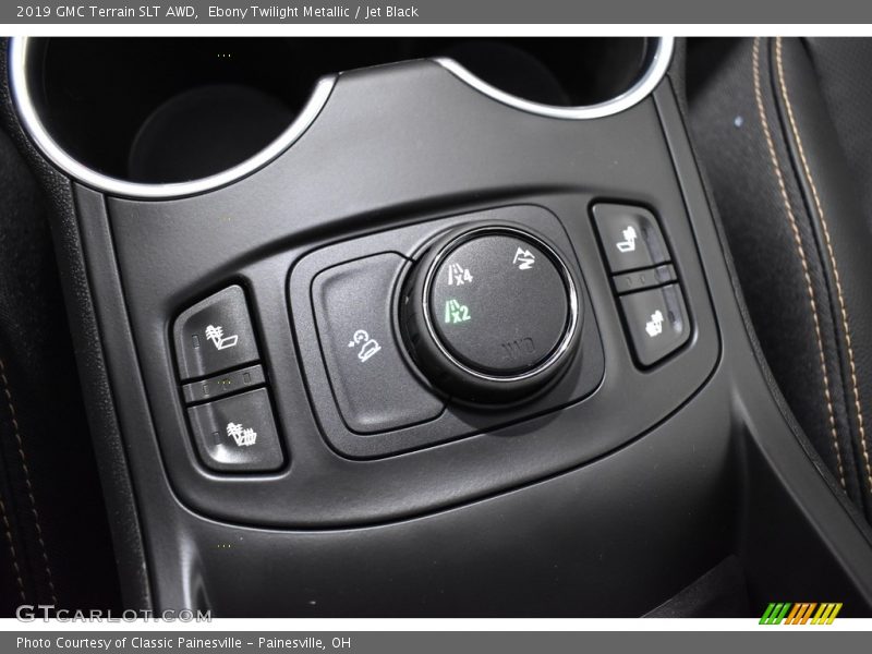Ebony Twilight Metallic / Jet Black 2019 GMC Terrain SLT AWD