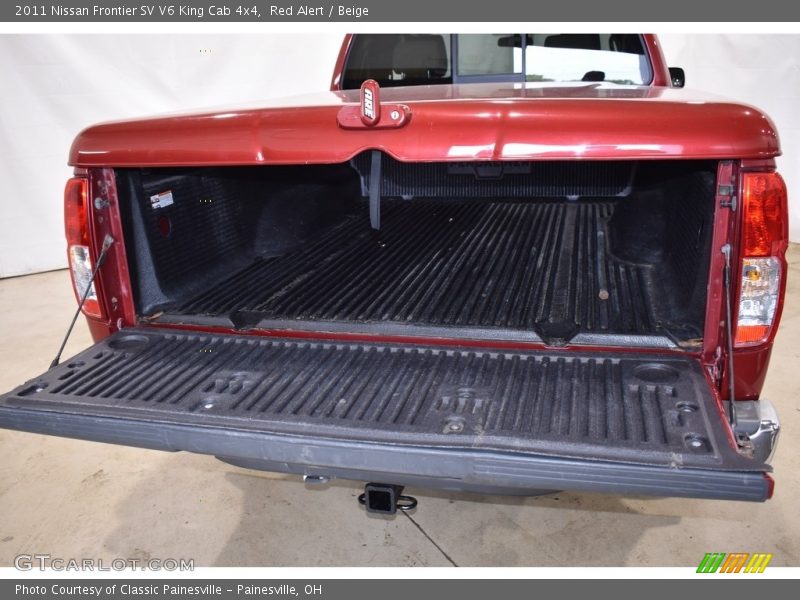 Red Alert / Beige 2011 Nissan Frontier SV V6 King Cab 4x4