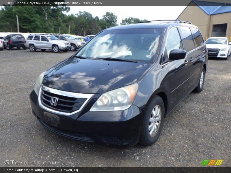 Nighthawk Black Pearl / Ivory 2008 Honda Odyssey EX-L