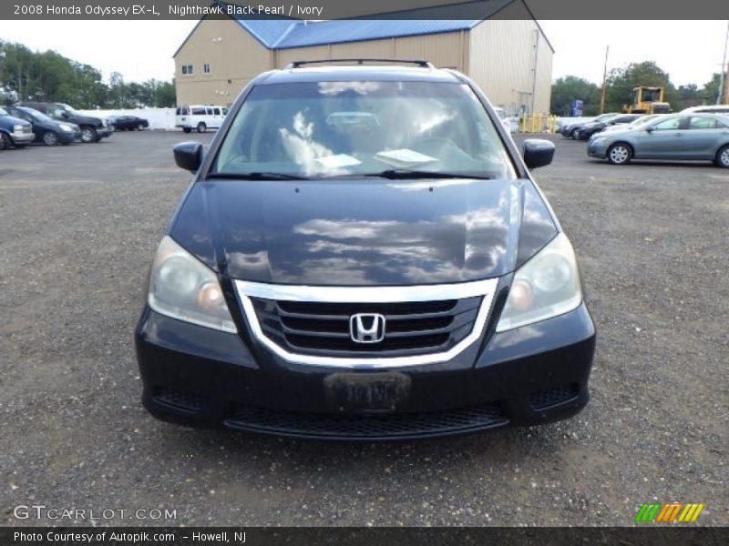 Nighthawk Black Pearl / Ivory 2008 Honda Odyssey EX-L