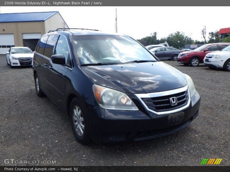 Nighthawk Black Pearl / Ivory 2008 Honda Odyssey EX-L