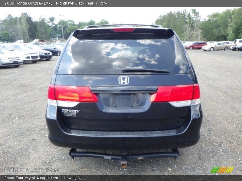 Nighthawk Black Pearl / Ivory 2008 Honda Odyssey EX-L