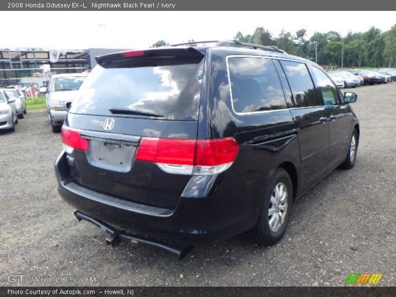 Nighthawk Black Pearl / Ivory 2008 Honda Odyssey EX-L