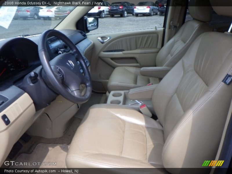 Nighthawk Black Pearl / Ivory 2008 Honda Odyssey EX-L