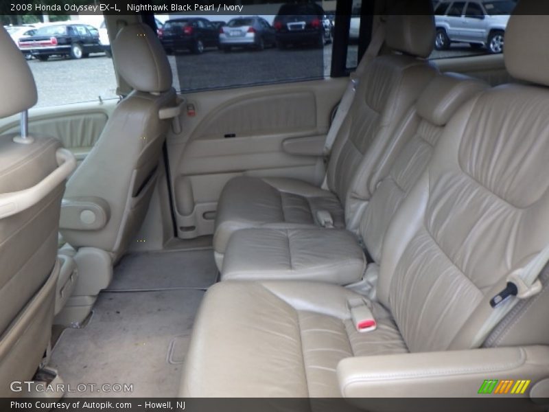 Nighthawk Black Pearl / Ivory 2008 Honda Odyssey EX-L