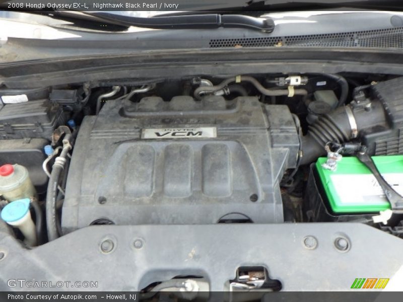 Nighthawk Black Pearl / Ivory 2008 Honda Odyssey EX-L