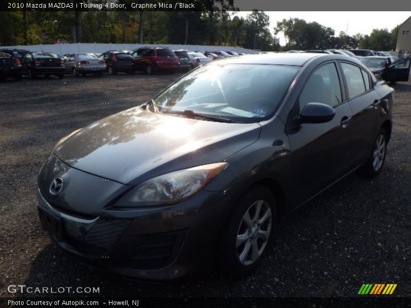 Graphite Mica / Black 2010 Mazda MAZDA3 i Touring 4 Door