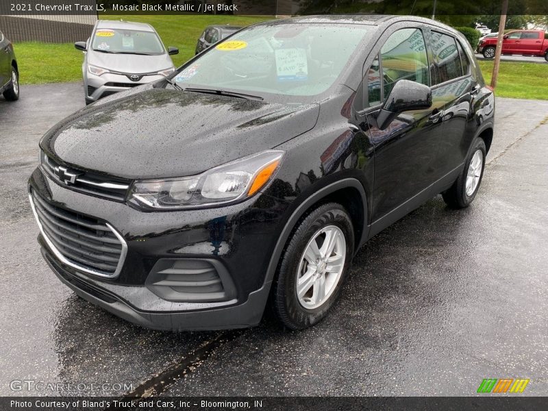 Mosaic Black Metallic / Jet Black 2021 Chevrolet Trax LS