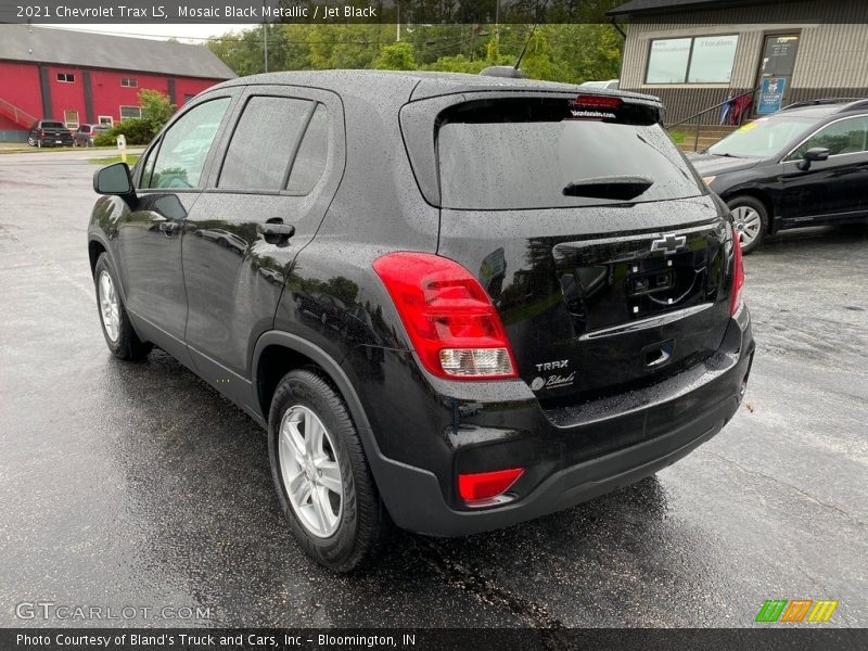 Mosaic Black Metallic / Jet Black 2021 Chevrolet Trax LS