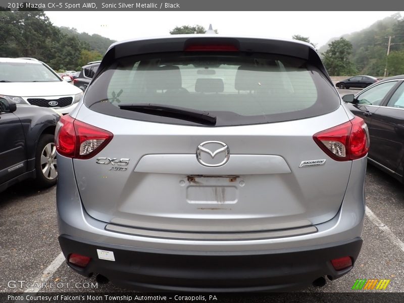 Sonic Silver Metallic / Black 2016 Mazda CX-5 Sport AWD