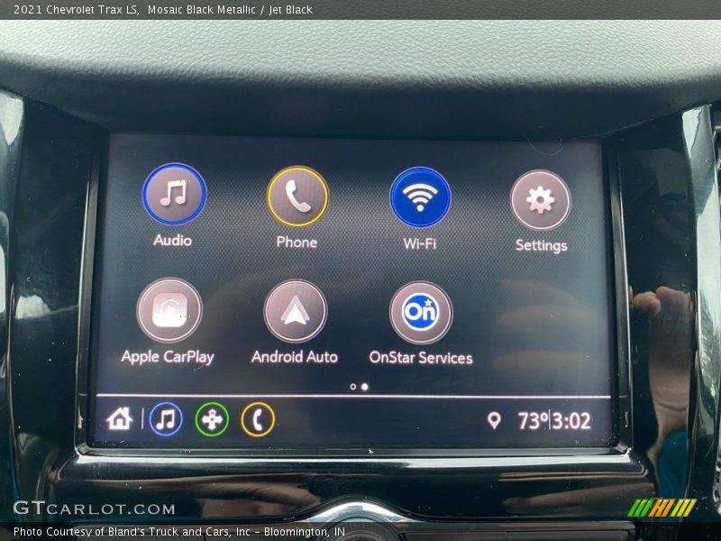 Mosaic Black Metallic / Jet Black 2021 Chevrolet Trax LS