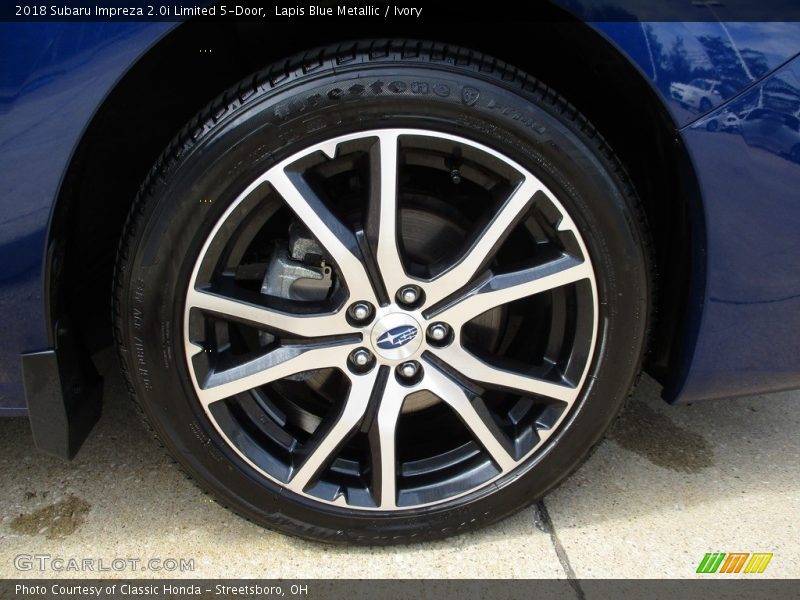  2018 Impreza 2.0i Limited 5-Door Wheel