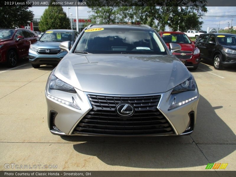 Atomic Silver / Black 2019 Lexus NX 300 AWD