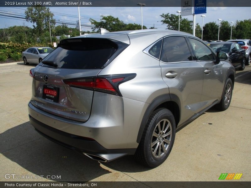 Atomic Silver / Black 2019 Lexus NX 300 AWD