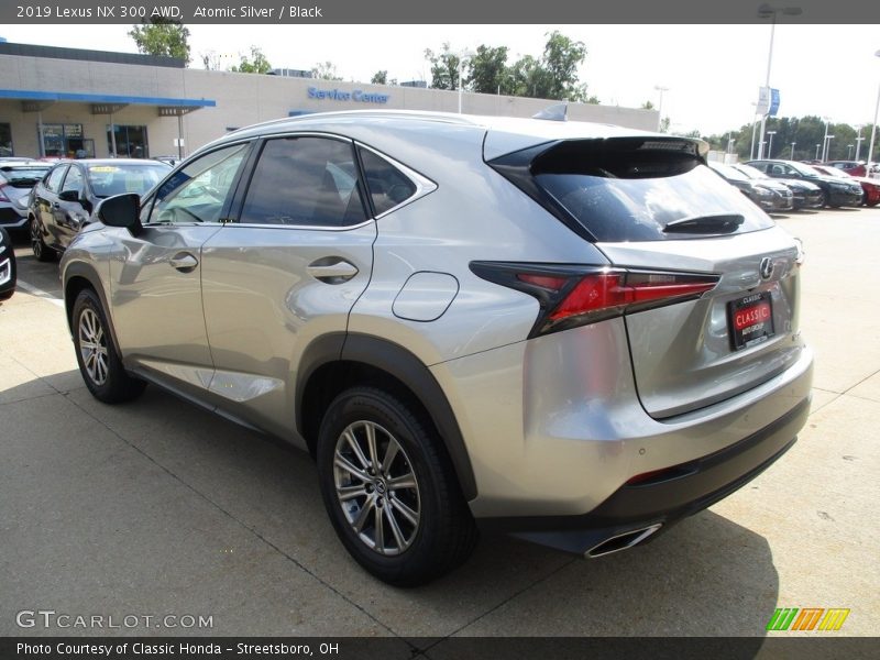 Atomic Silver / Black 2019 Lexus NX 300 AWD
