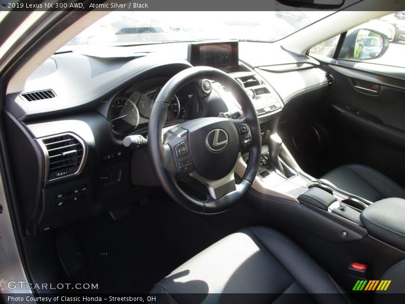 Atomic Silver / Black 2019 Lexus NX 300 AWD