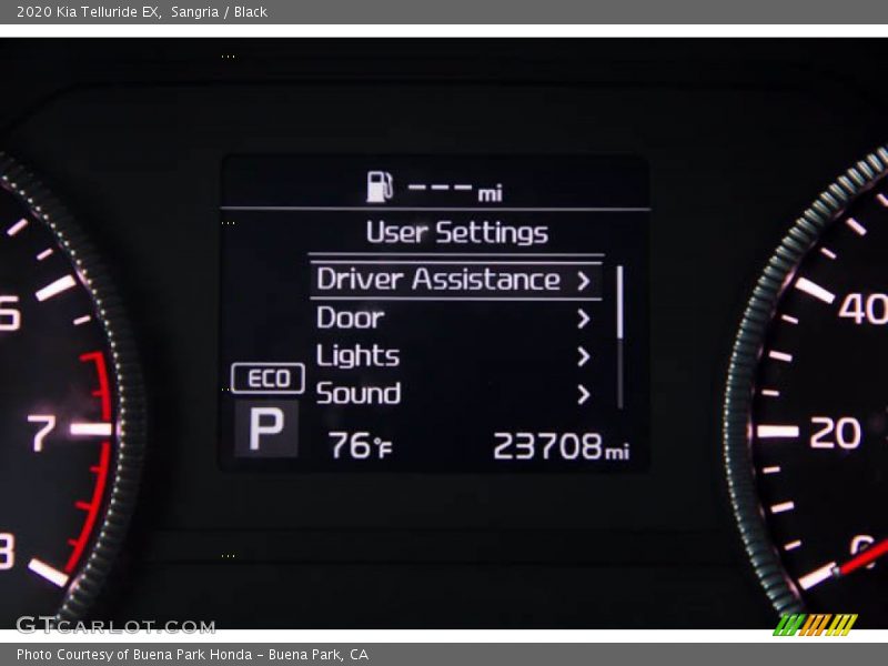 Sangria / Black 2020 Kia Telluride EX