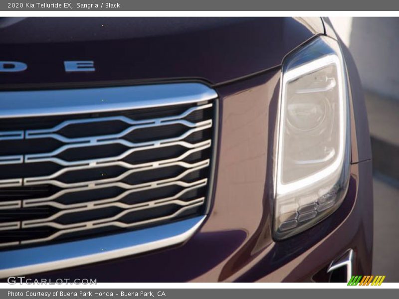 Sangria / Black 2020 Kia Telluride EX