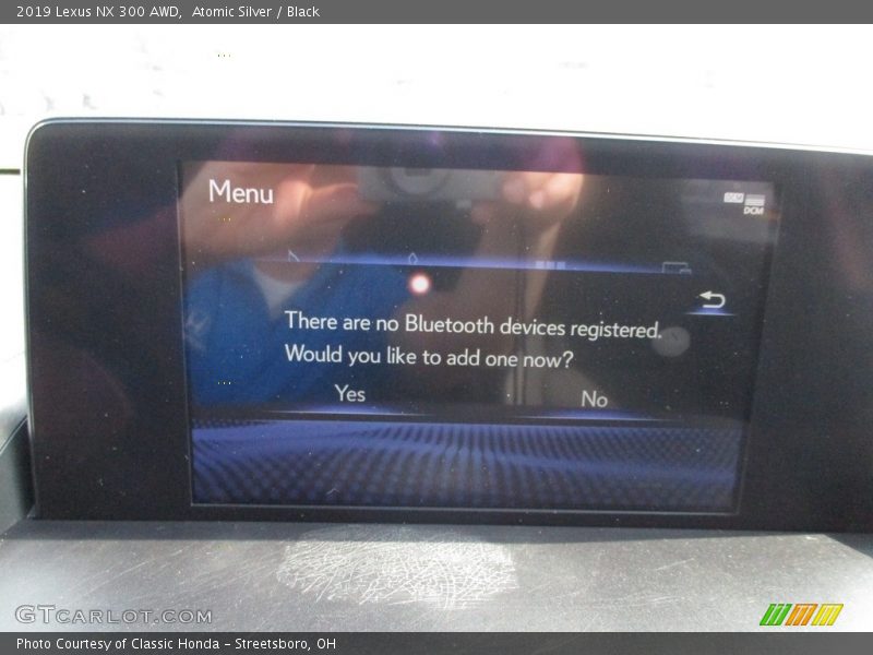 Atomic Silver / Black 2019 Lexus NX 300 AWD