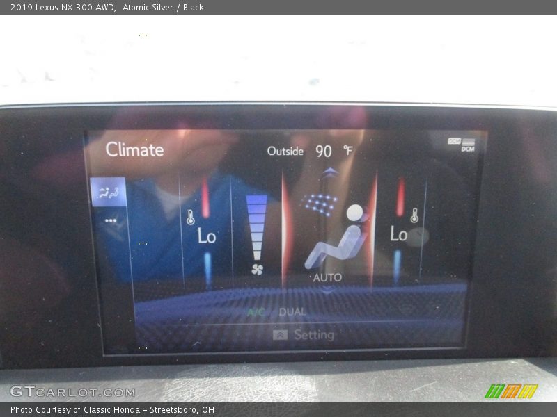 Atomic Silver / Black 2019 Lexus NX 300 AWD