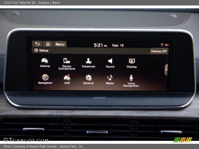 Sangria / Black 2020 Kia Telluride EX