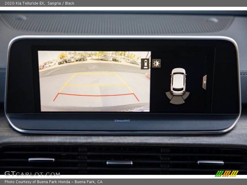 Sangria / Black 2020 Kia Telluride EX
