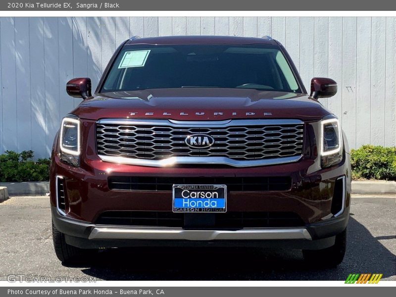 Sangria / Black 2020 Kia Telluride EX
