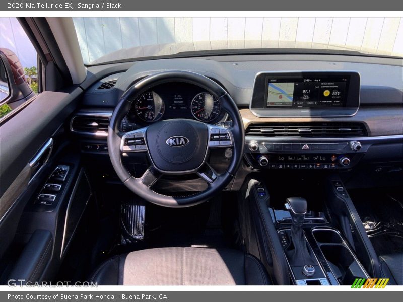 Sangria / Black 2020 Kia Telluride EX