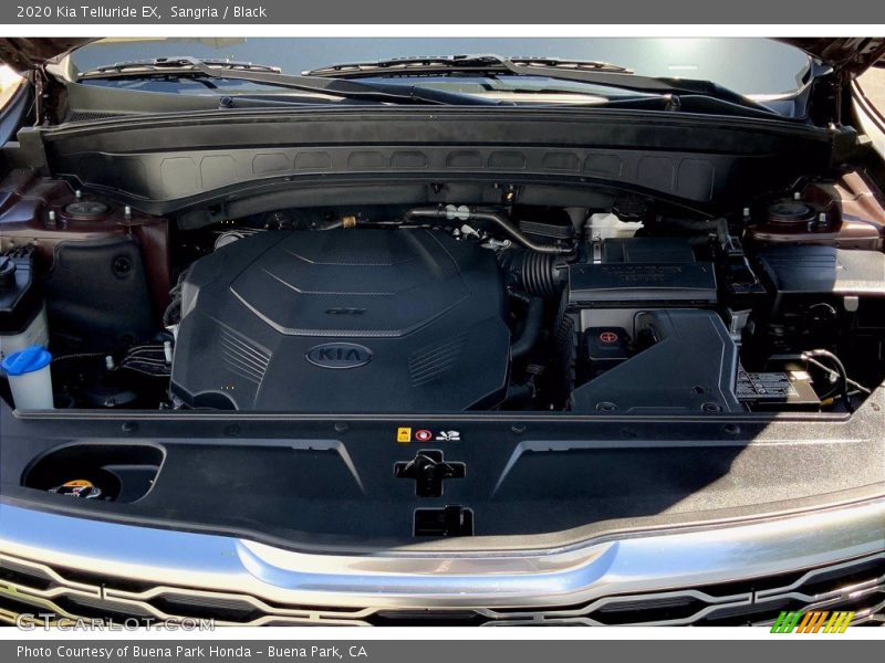 Sangria / Black 2020 Kia Telluride EX