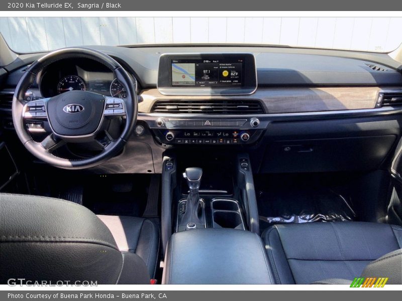 Sangria / Black 2020 Kia Telluride EX