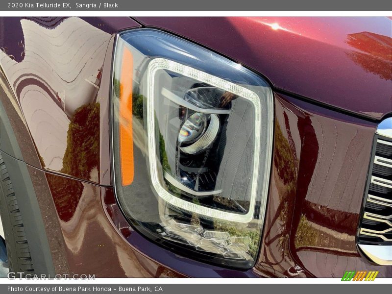 Sangria / Black 2020 Kia Telluride EX
