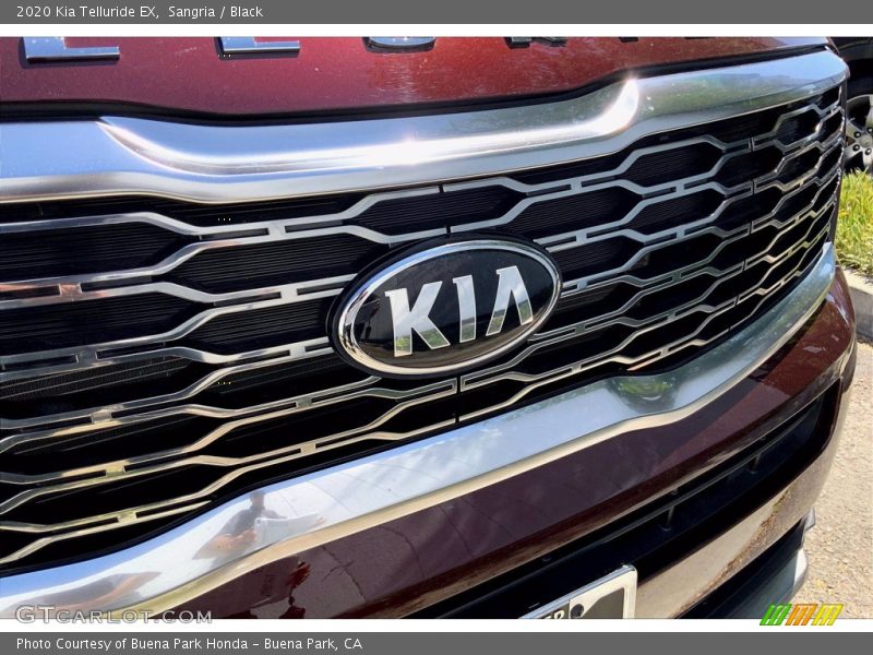 Sangria / Black 2020 Kia Telluride EX