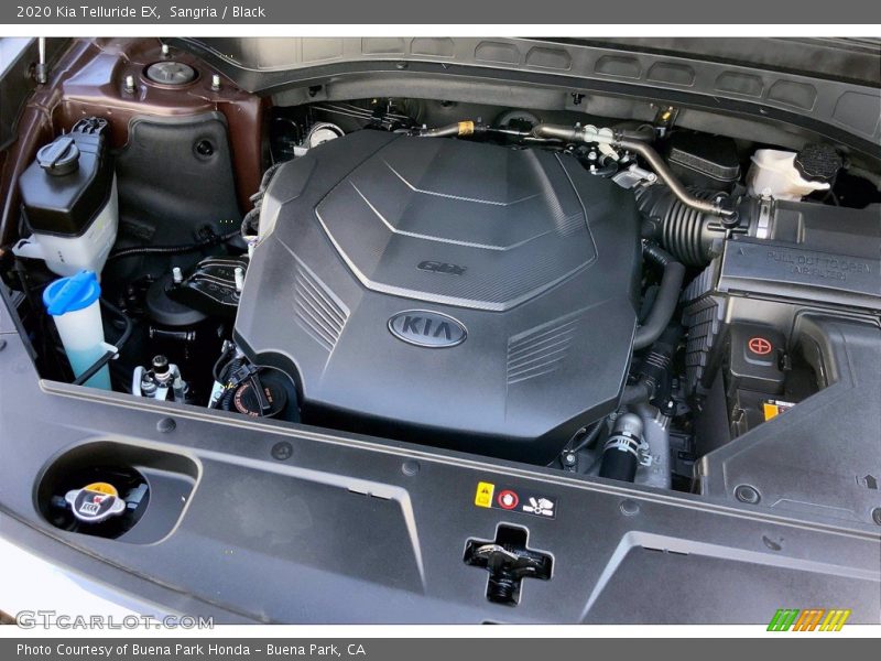 Sangria / Black 2020 Kia Telluride EX