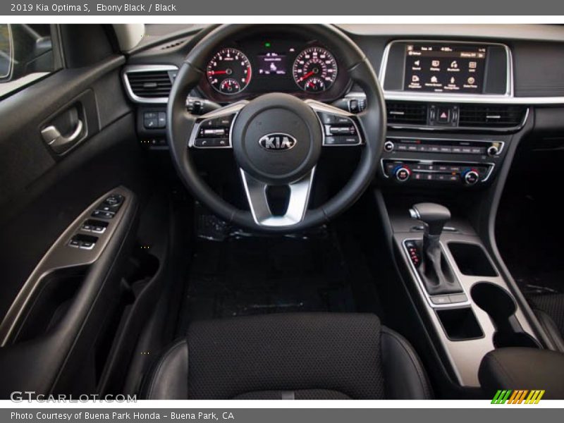 Ebony Black / Black 2019 Kia Optima S