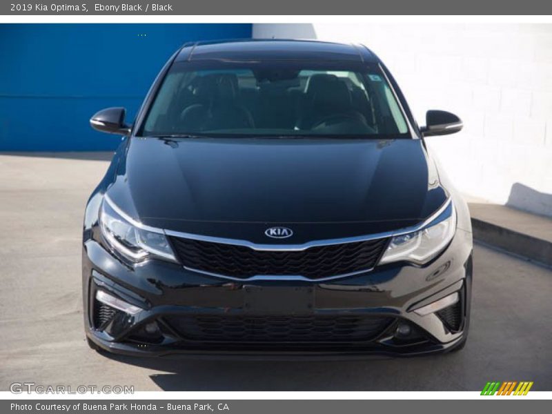 Ebony Black / Black 2019 Kia Optima S