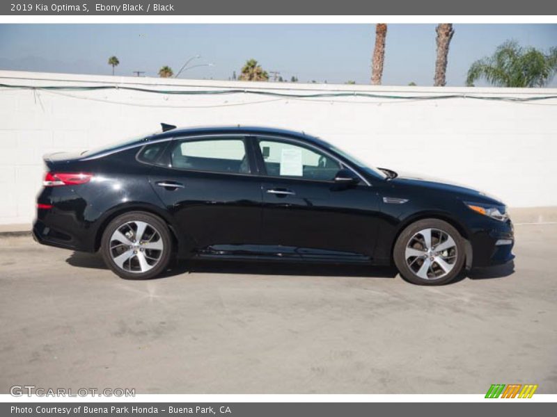 Ebony Black / Black 2019 Kia Optima S